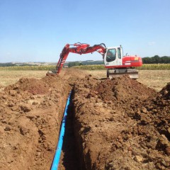 Remplacement d'une canalisation de distribution DN150 - 900 mètres