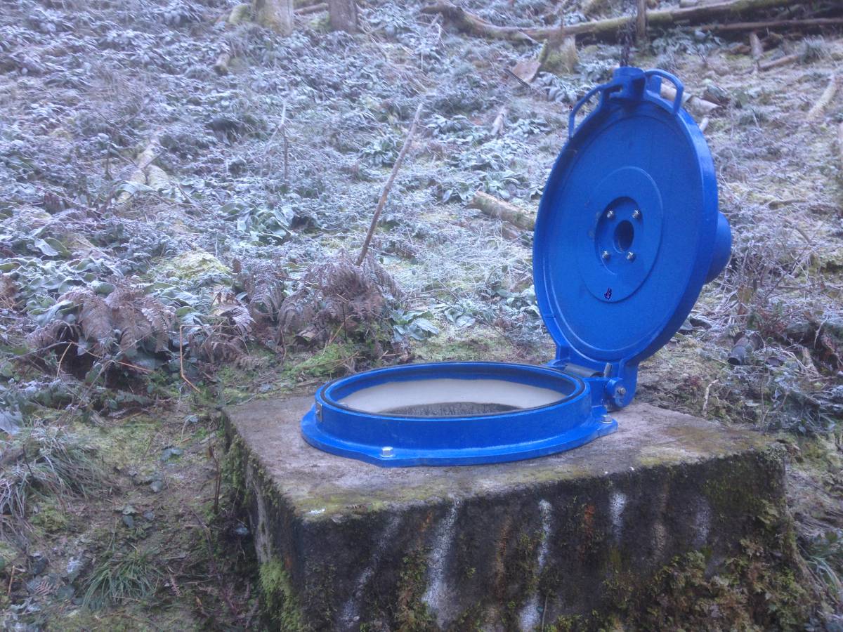 Mise aux normes d&#8217;un captage à Angomont Dieuze